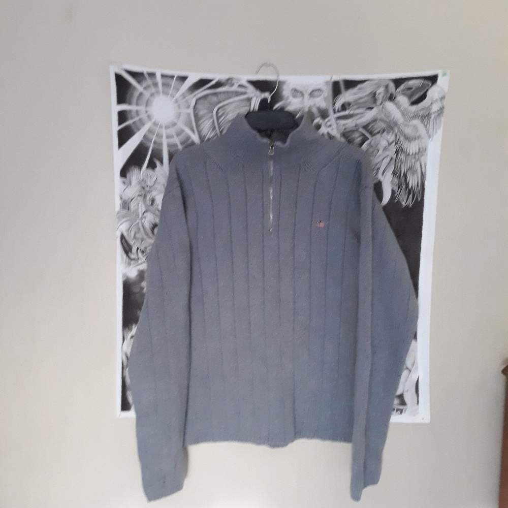 Vintage Men Polo Jean Sweater (L)